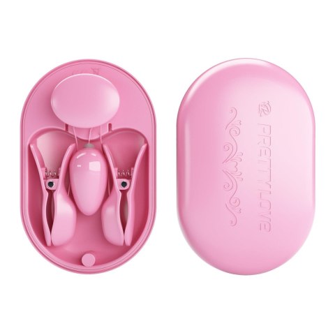 PRETTY LOVE - Surprise Box Pink, 12 vibration functions 3 electric shock functions