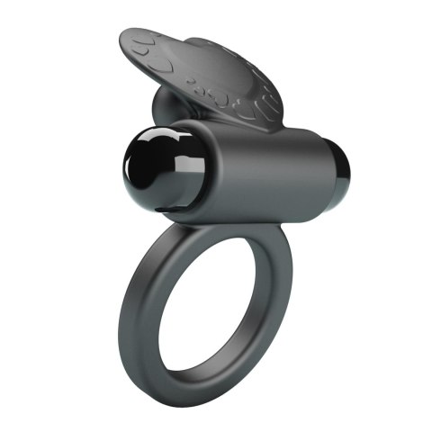 PRETTY LOVE - VIBRANT PENIS RING DEBONAIRE Black, 10 vibration functions