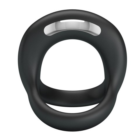 PRETTY LOVE - VIBRANT PENIS RING ELLIOTT Black, 10 vibration functions