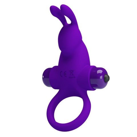 PRETTY LOVE - VIBRANT PENIS RING I Purple