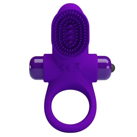 PRETTY LOVE - VIBRANT PENIS RING II Purple