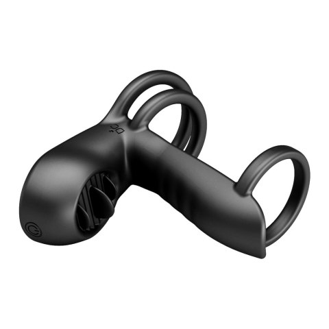 PRETTY LOVE - VIBRATING PENIS SLING Jammy, 12 vibration functions 12 licking settings Memory function