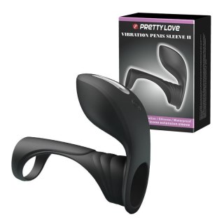 PRETTY LOVE -VIBRATION PENIS SLEEVE II, 7 vibration functions Memory function