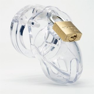 CB-X Mr Stubb Chastity Cage Clear