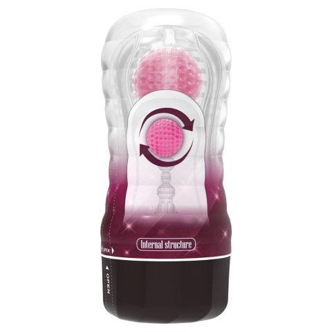 PRETTY LOVE - VACUUM CUP MASTURBATOR Black Hole ABS TPR