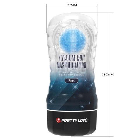 PRETTY LOVE - VACUUM CUP MASTURBATOR Planet ABS TPR