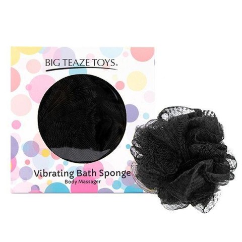 Big Teaze Toys - Bath Sponge Vibrating Black