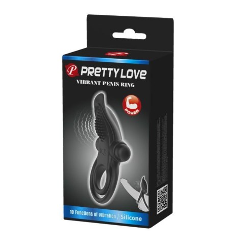 PIERŚCIEŃ PRETTY LOVE - VIBRANT PENIS RING 05-1124