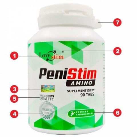 Supl.diety-LSTIM suplement Penistim Amino 90kaps