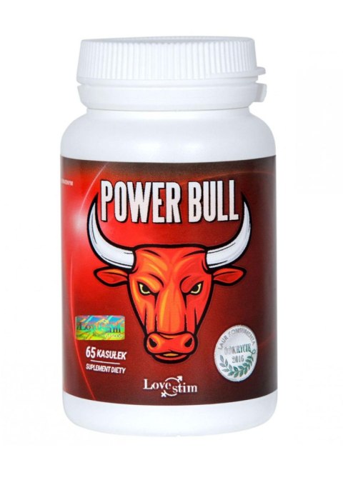 Supl.diety-Power Bull 65kaps suplement na testosteron i erekcję