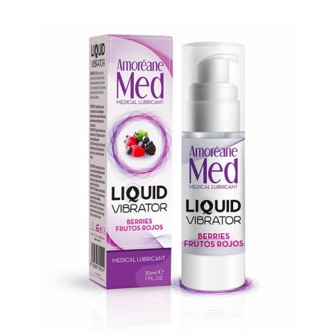 Żel/sprej-Liquid Vibrator Berries 30ml.