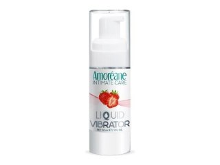 Żel/sprej-Liquid Vibrator Strawberry 30ml.