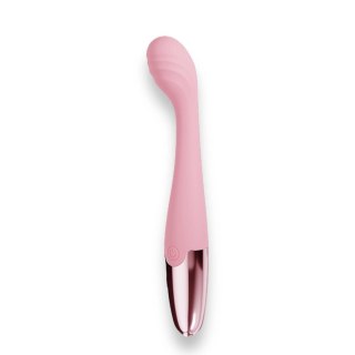 Power Escorts - Pink - Wibrator do punktu G, G Spot Princess - 18 Cm / 7 Inch Silicone Wibrator do punktu G, G Spot wibrator