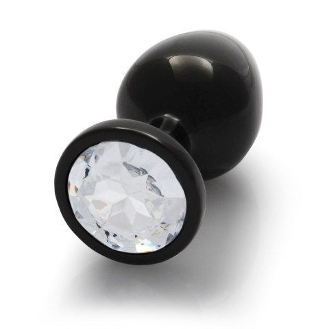 Round Gem Butt Plug, korek analny - Medium