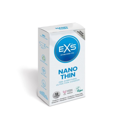 PREZERWATYWY 12 SZT. EXS NANO THIN 38-0015