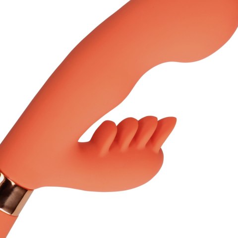 Silicone Wibrator króliczek, rabbit wibrator with Ribbed Clitoral Stimulator