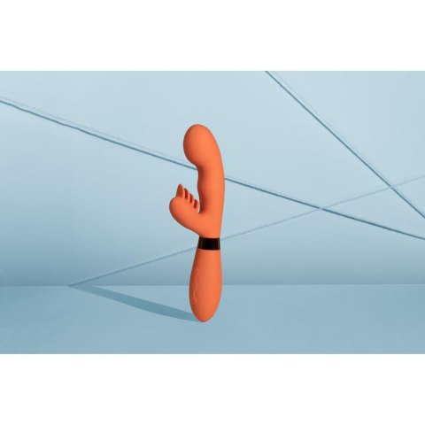 Silicone Wibrator króliczek, rabbit wibrator with Ribbed Clitoral Stimulator