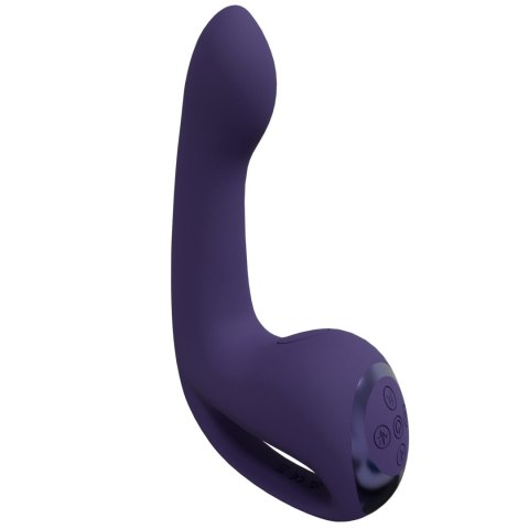 Riko - Mini wibrator Triple Action wibrator with Advanced Finger Motion & Pulse Wave Stimulator - Purple