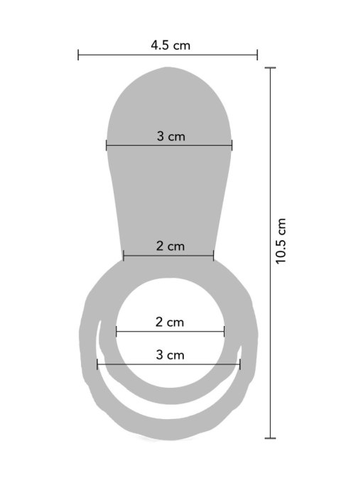 Couples Vibrator Ring Green