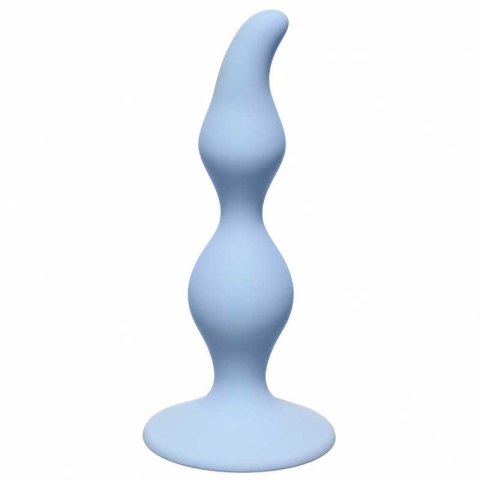 Plug-Curved Anal Plug Blue