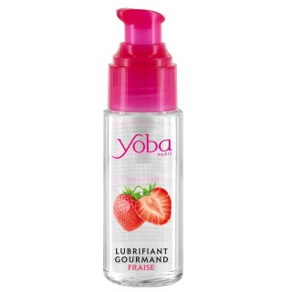 Wodny żel truskawkowy Massage & Lubrifiant Fraise 50 ml