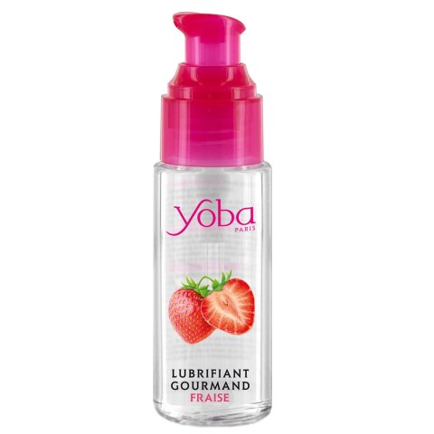 Wodny żel truskawkowy Massage & Lubrifiant Fraise 50 ml