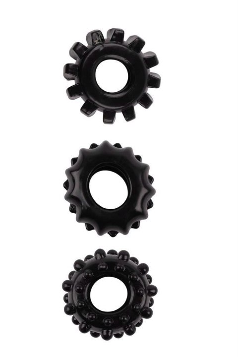 ALL TIME FAVORITES SET OF 3 COCKRINGS BLACK