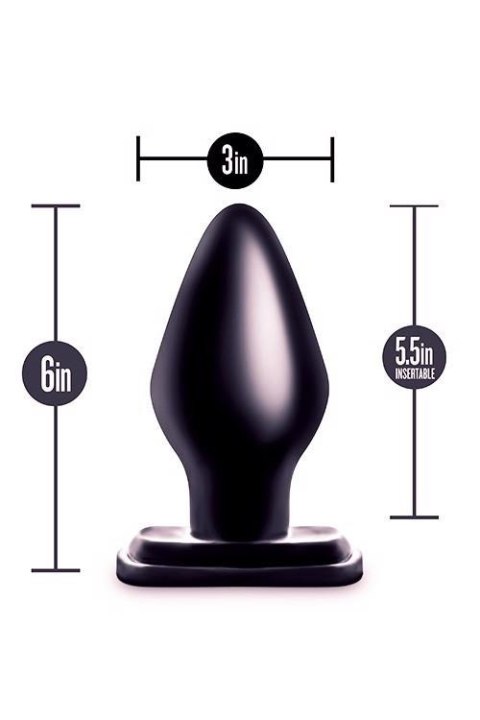 ANAL ADVENTURES XXL PLUG BLACK