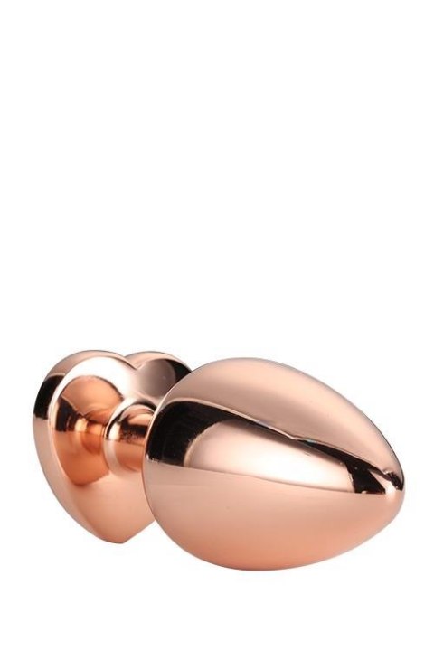 GLEAMING LOVE ROSE GOLD PLUG LARGE