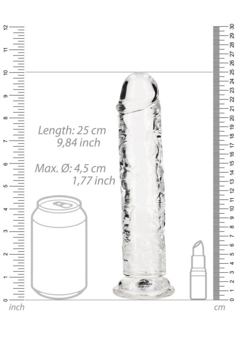 Straight Realistic Dildo with Suction Cup - 9'' / 23