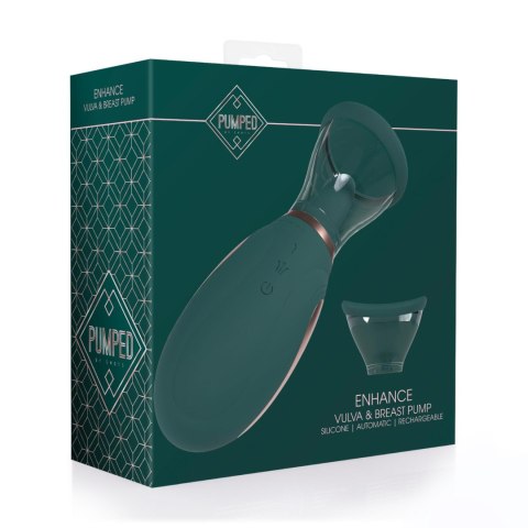 Próżniowy masażer łechtaczki z języczkiem Rechargeable Vulva & Breast Pump