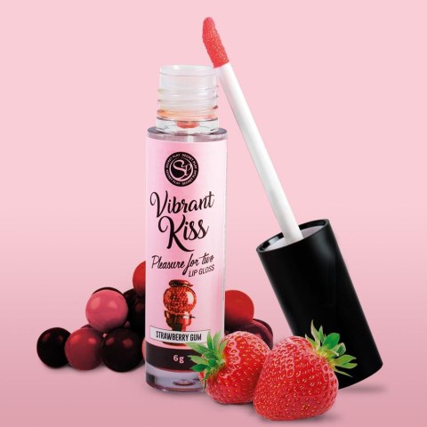 LIP GLOSS VIBRANT KISS STRAWBERRY GUM