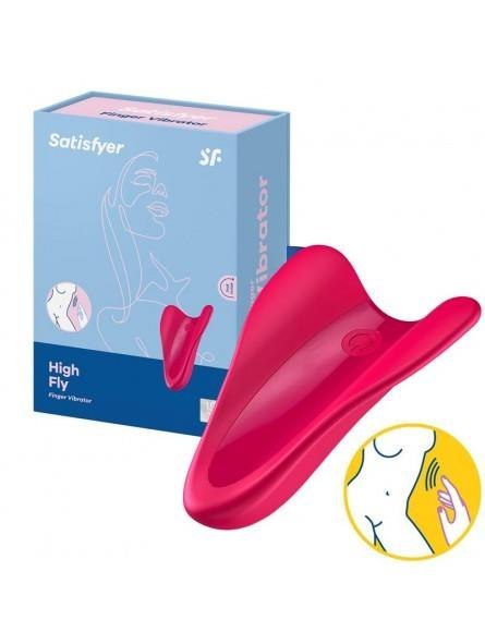 Stymulator, wibrator - High Fly Finger wibrator ( Red )