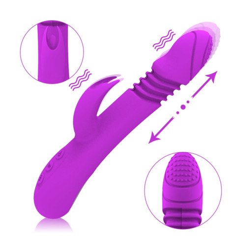 Wibrator-Ella, 7 vibration modes 3 thrusting function, Heating