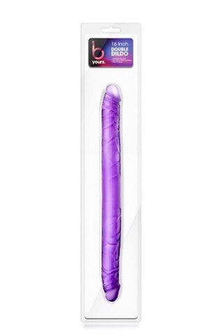 B YOURS 16INCH DOUBLE DILDO PURPLE