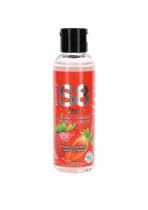 S8 4-in-1 Dessert Lube 125ml Strawberry