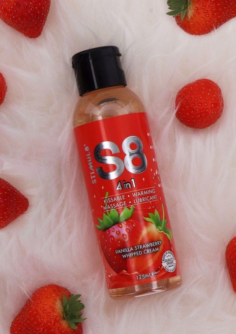 S8 4-in-1 Dessert Lube 125ml Strawberry