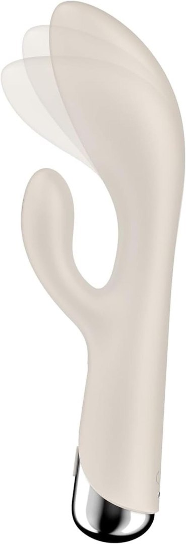 3 Satisfyer wibrator Spinning Wibrator króliczek, rabbit 2 Beige