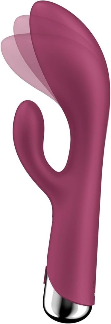 Satisfyer wibrator Spinning Wibrator króliczek, rabbit 1 Red