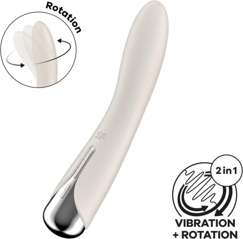 Satisfyer wibrator Spinning Vibe 1 Beige