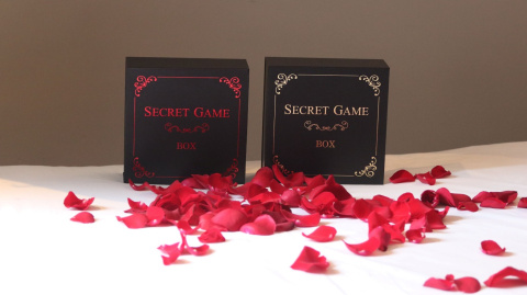 Secret Game Box - erotyczna gra dla par - odkryj nowe sposoby na przyjemność w sypialni - zestaw Gold