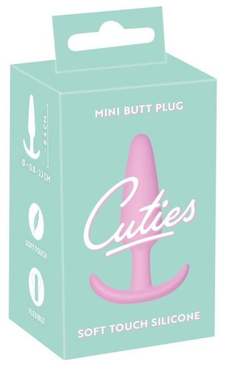 Cuties Plug, korek analnys Rose