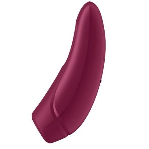 Wibrator - Curvy 1+ Air Pulse Stimulator + Vibration Rose Red