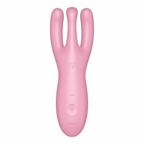 Wibrator-Threesome 4 Connect App (Pink)