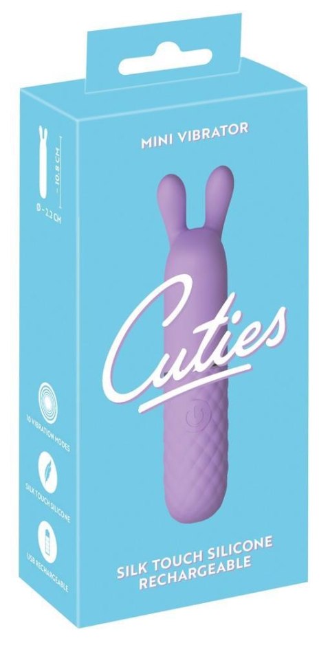 Cuties Wibrator króliczek, rabbit Vibe Purple 5.Ge