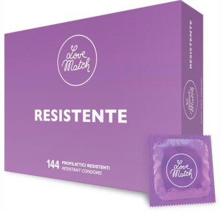 Prezerwatywy-Love Match Resistante - 144 pack