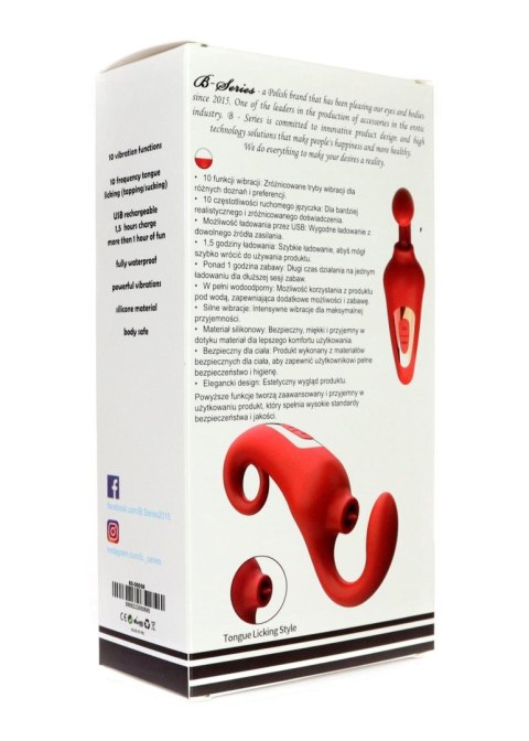 Wibrator-Merfi, 20 vibration functions, 20 frequency tongue licking USB