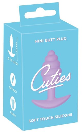 Cuties Plug, korek analnys Purple