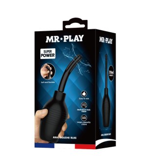 GRUSZKA MR PLAY SUPER POWER ANAL DOUCHE BLACK 05-1498