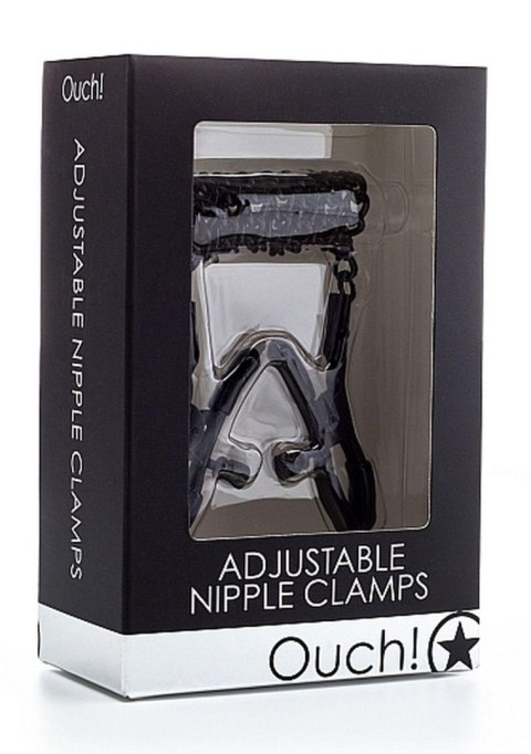 Adjustable Nipple Clamps - Black